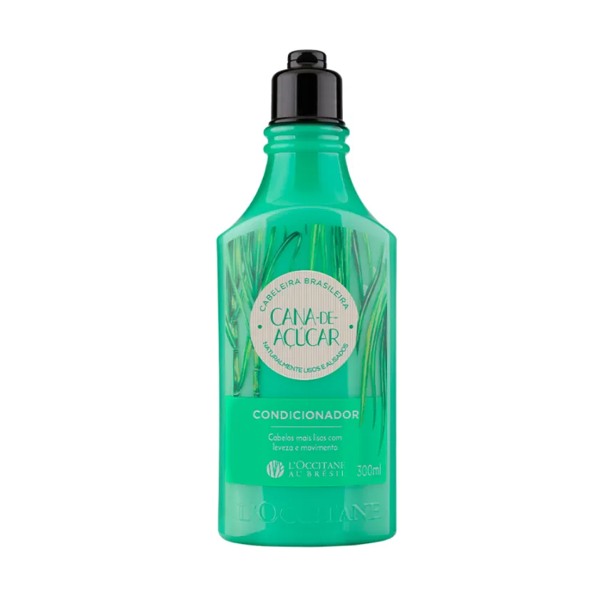 Shampoo cabeleira lisa cana-de-açúcar 300ml loccitane