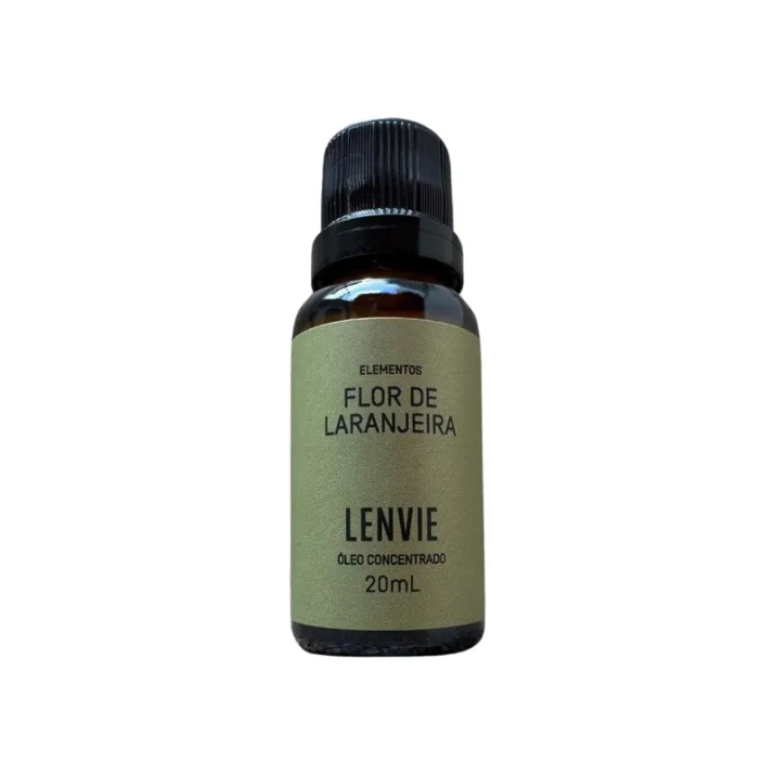 Óleo Concentrado Flor De Laranjeira 20ml Lenvie