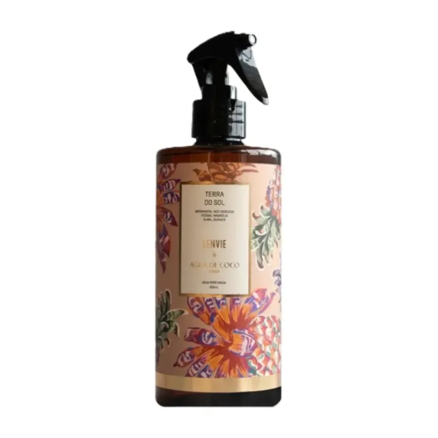 Água Perfumada Agua De Coco 500ml Lenvie