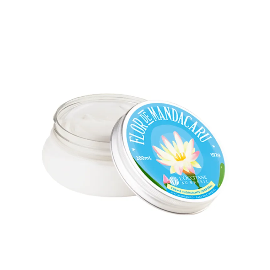 Creme hidratante corporal flor de mandacaru 200ml loccitane