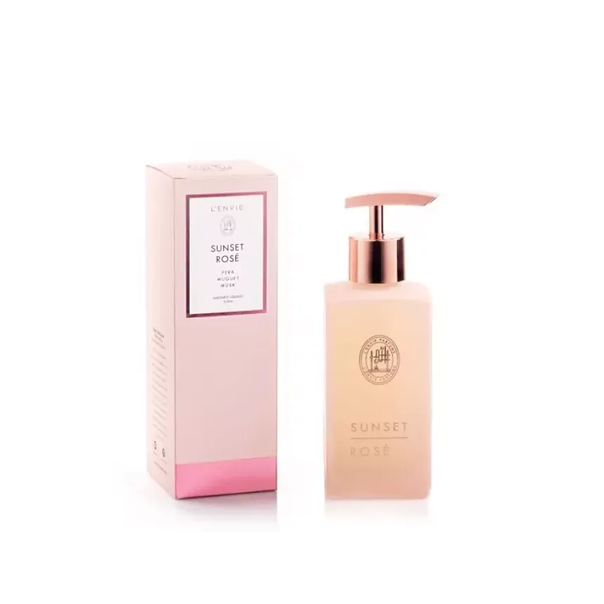 Sabonete líquido sunset rose 250ml lenvie