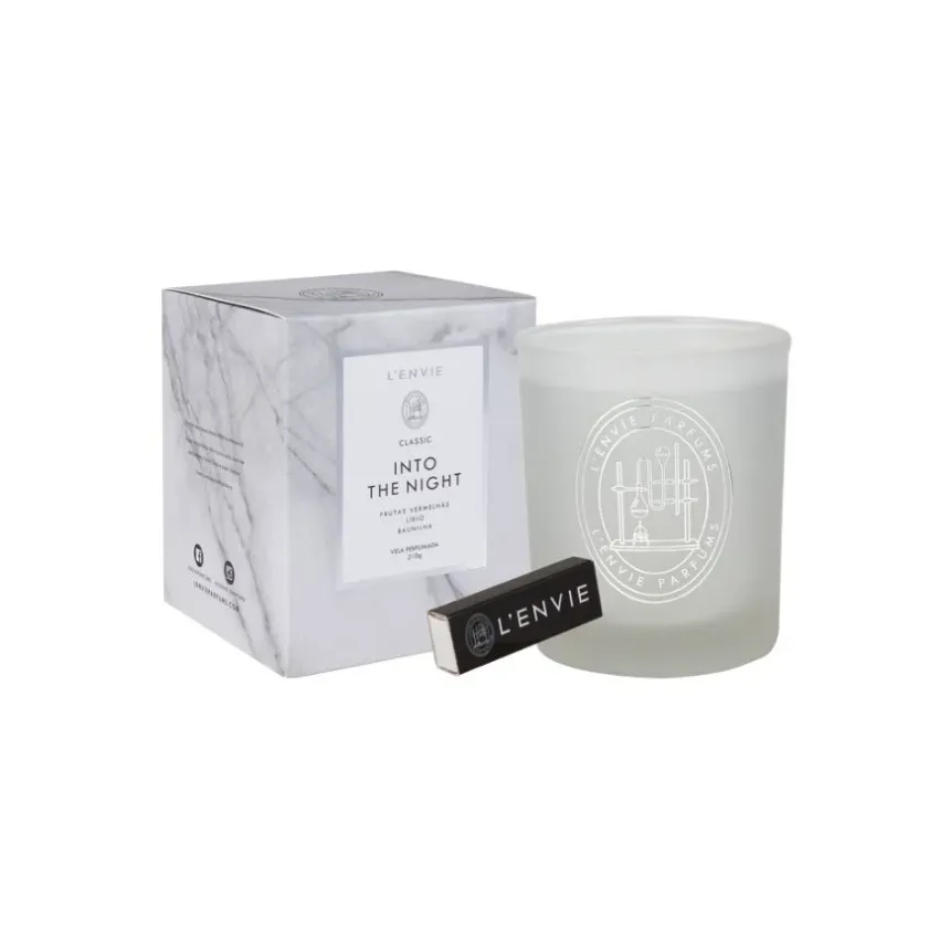 Vela perfumada into the night 210g lenvie