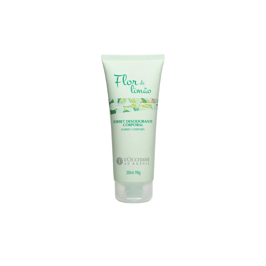 Sorbet desodorante corporal flor de limão 200ml