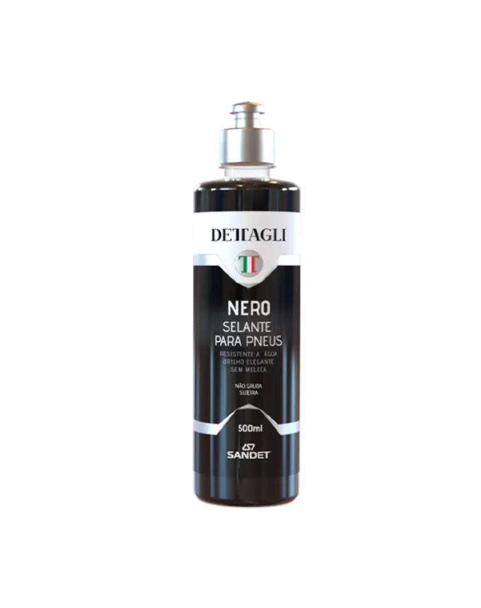 Nero selante para pneus 500ml sandet