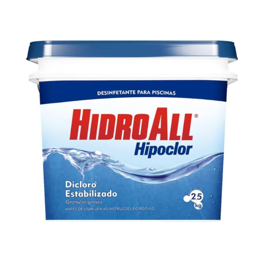 Hipoclor 2,5kg Hidroall
