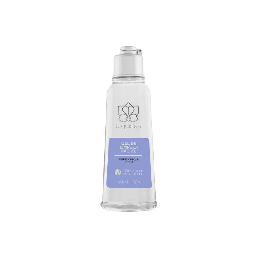 Gel de limpeza facial orquídea 150ml loccitane