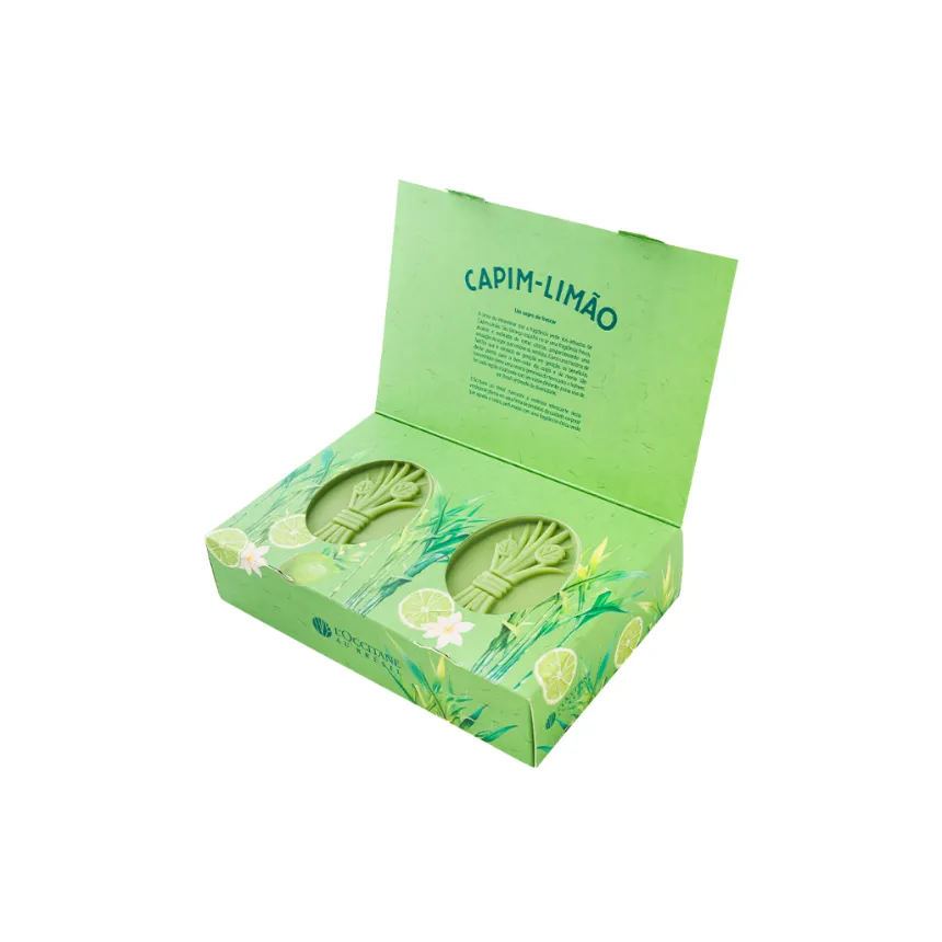 Kit sabonete perfumado capim-limão loccitane