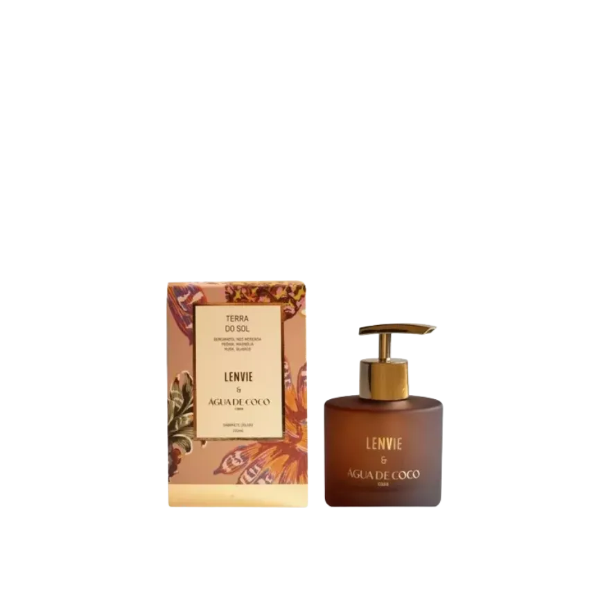 Sabonete líquido terra do sol água de coco 200ml lenvie