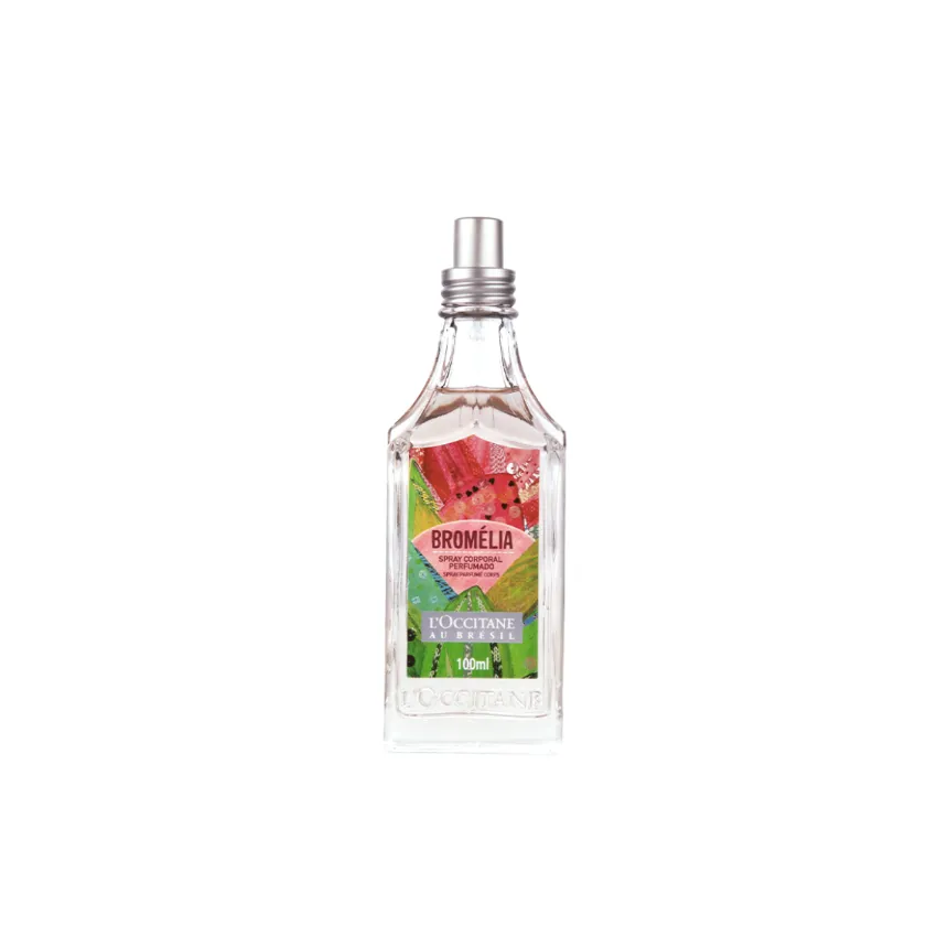 Spray corporal perfumado bromélia 100ml loccitane