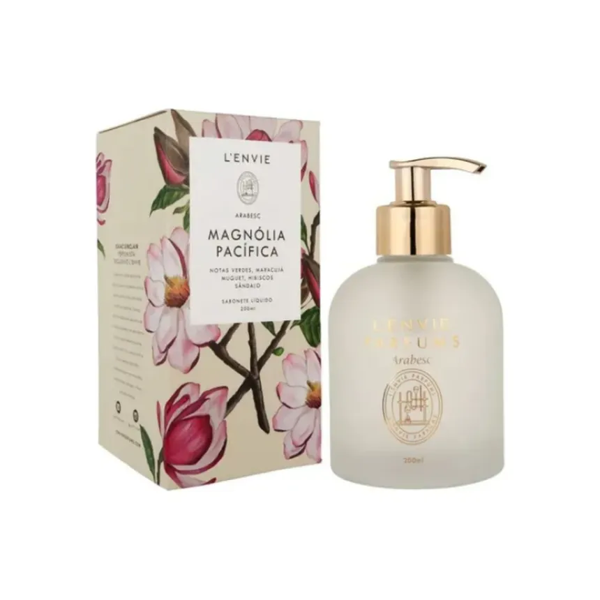 Sabonete Liquido Magnolia Pacifica 200ml - Lenvie