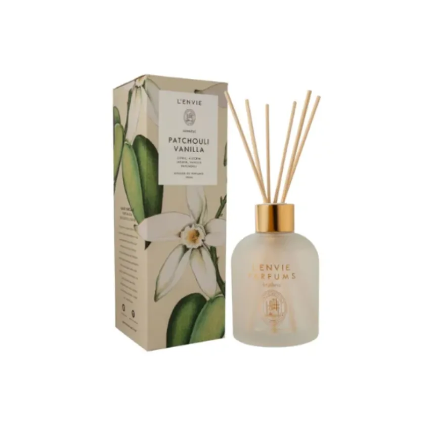 Difusor De Aromas Patchouli Vanilla 200ml Arabesc Lenvie