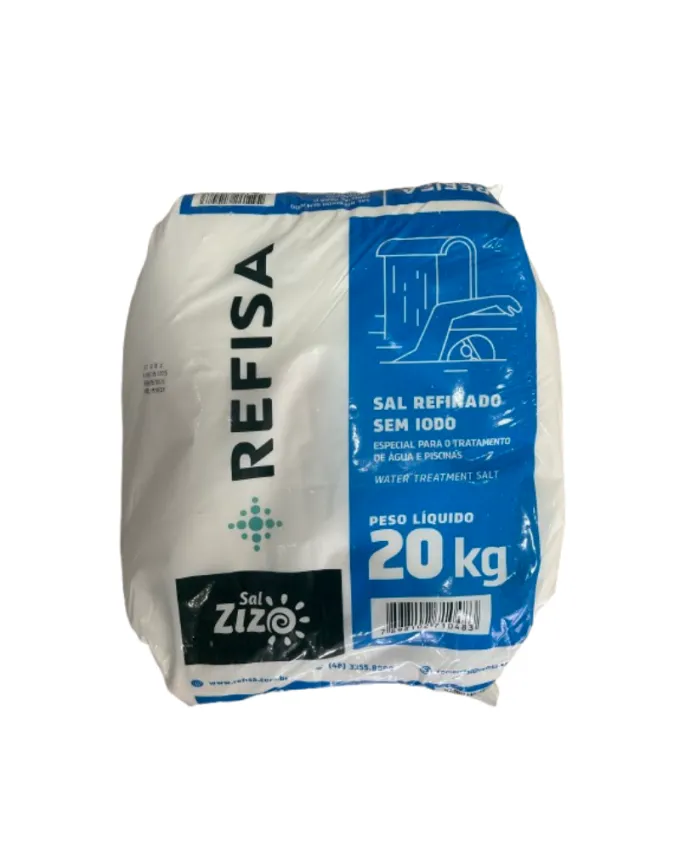 Sal especial para piscinas 20kg refisa