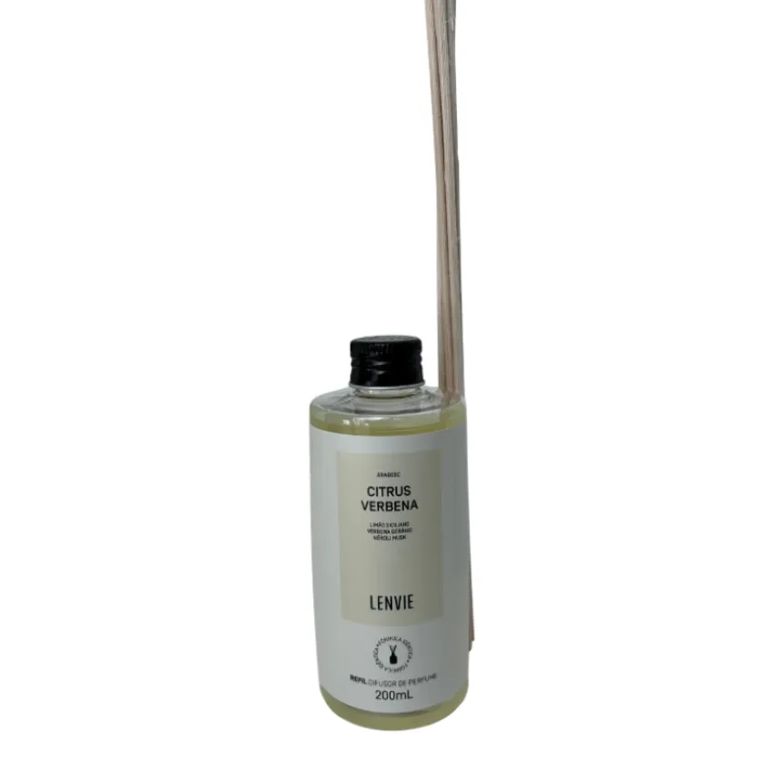 Refil Difusor De Ambiente Citrus Verbena 200ml Lenvie