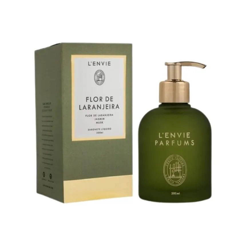 Sabonete Líquido Flor De Laranjeira 200ml - Lenvie