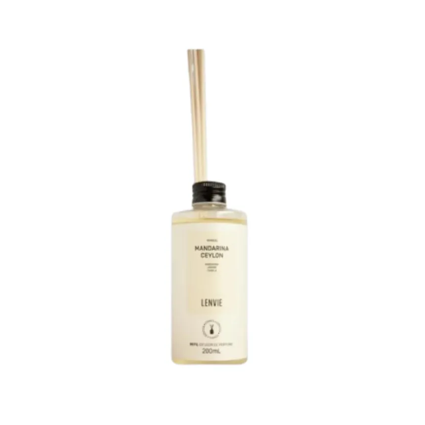 Refil Difusor De Ambiente Mandarina Ceylon 200ml Lenvie