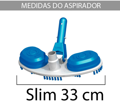 Aspirador com escova slim sodramar