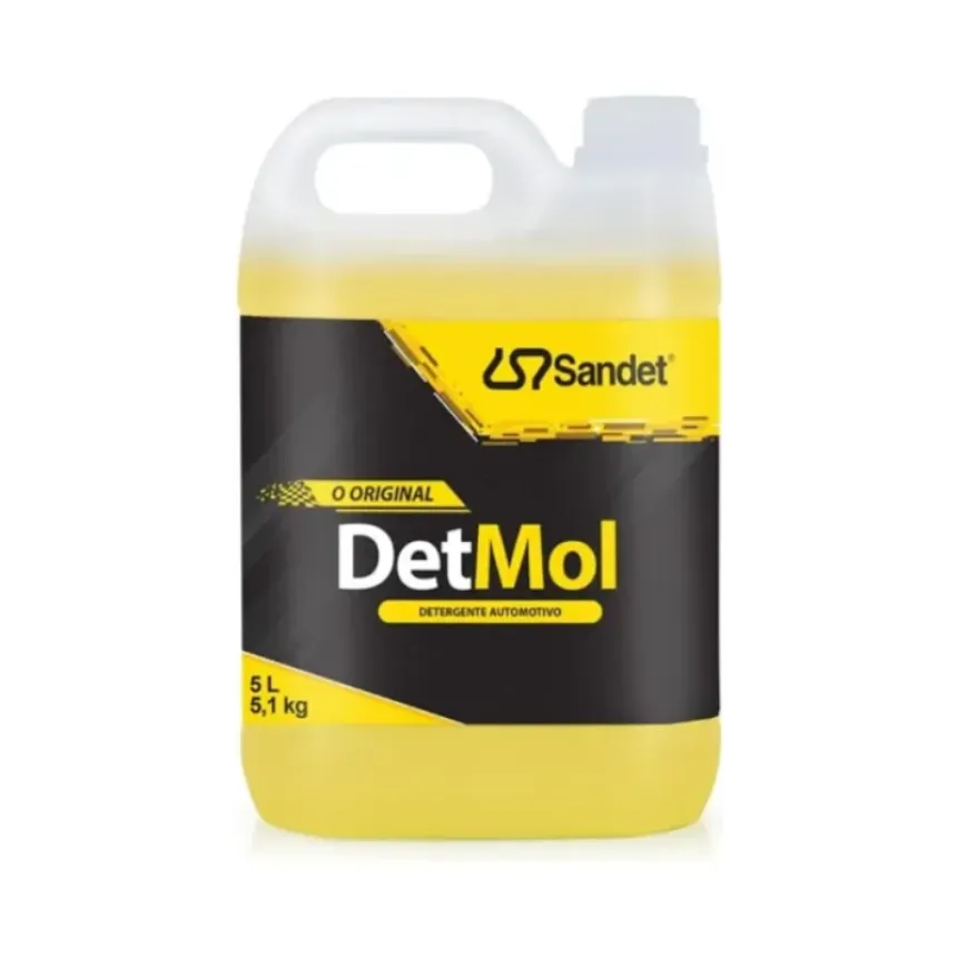 Detergente Automotivo Concentrado Neutro DetMol Sandet - 5 Litros