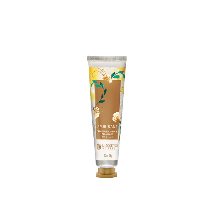Creme desodorante de mãos amburana 30ml loccitane