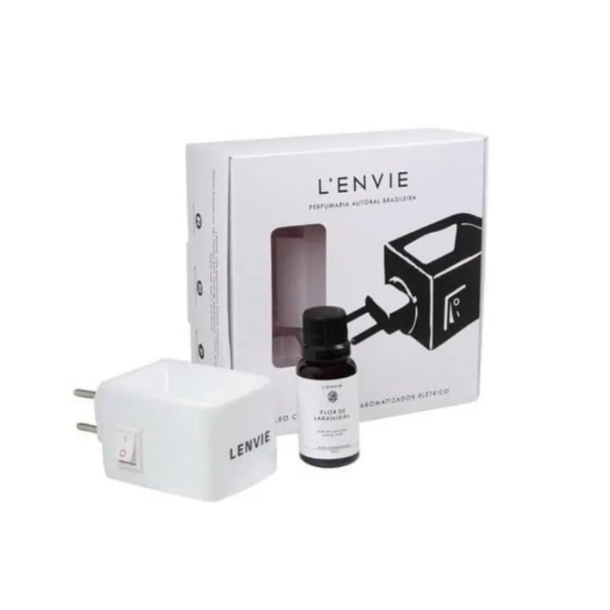 Kit Aromatizador Cerâmica E Óleo Concentrado Lenvie