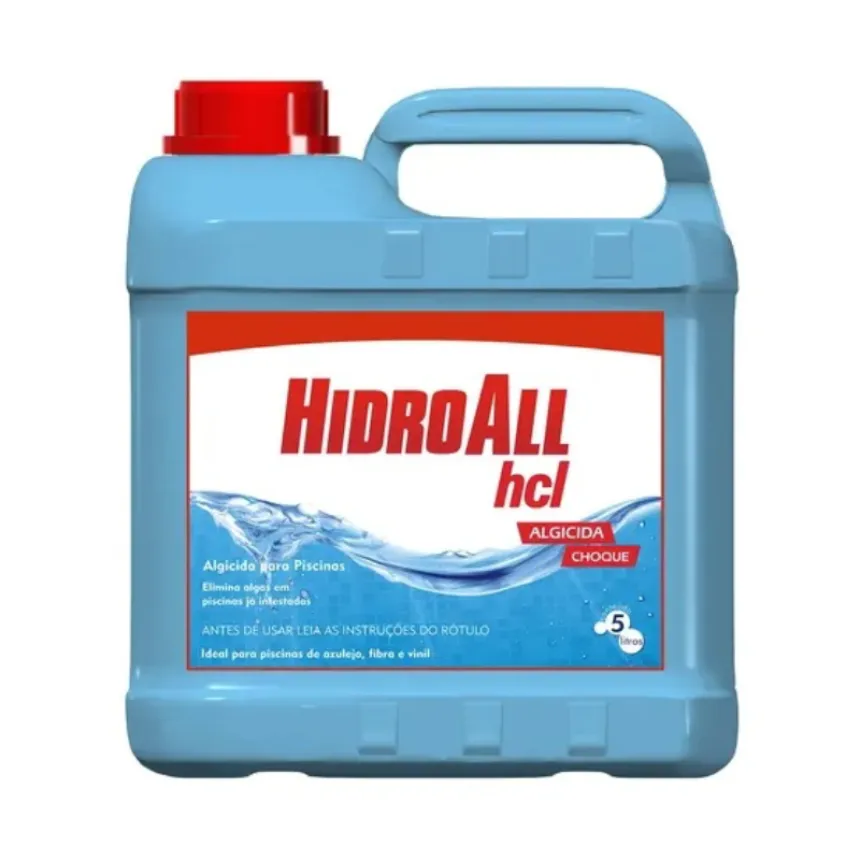 Algicida Choque 5 Litros Hidroall