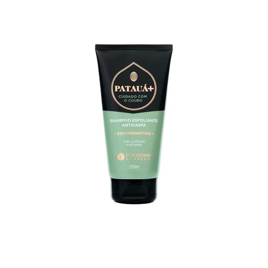 Shampoo esfoliante anticaspa patauá+ cuidado com o couro 150ml loccitane