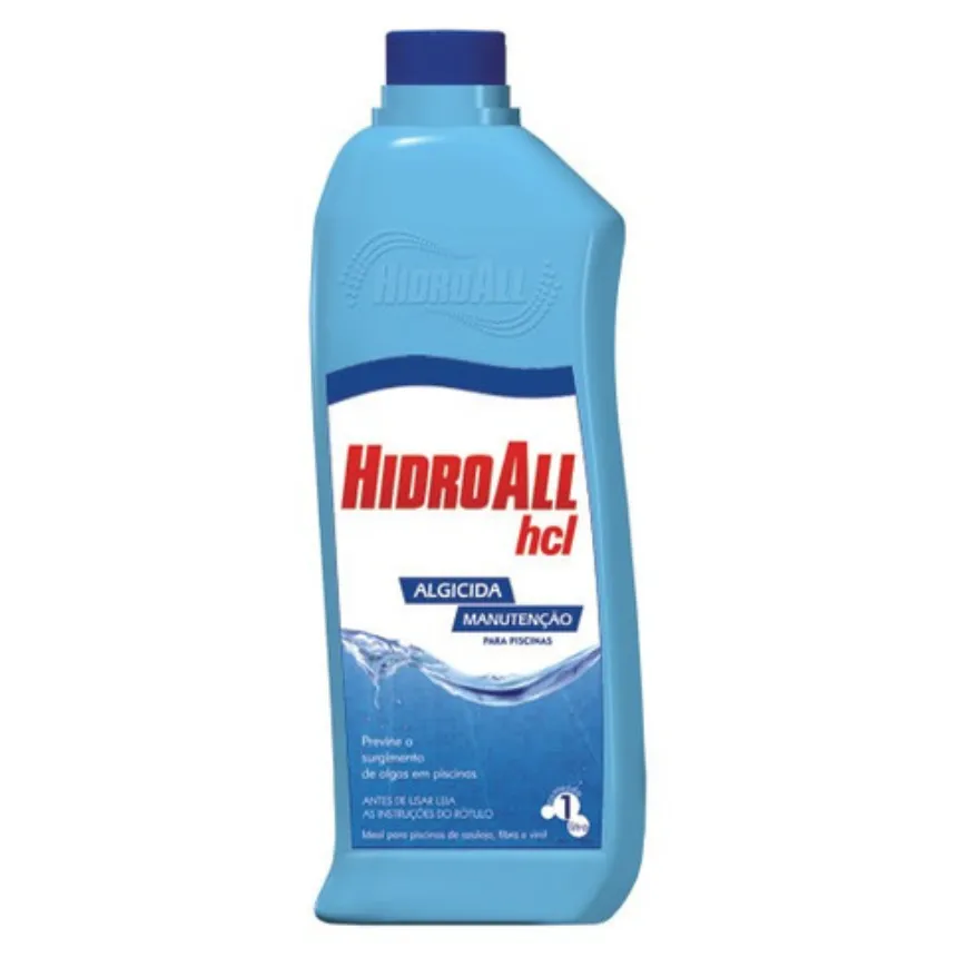 Algicida manutenção 1 litro hidroall