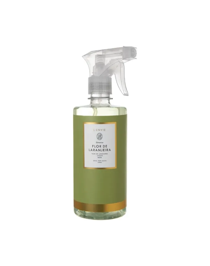Água Perfumada Flor De Laranjeira 500ml Lenvie