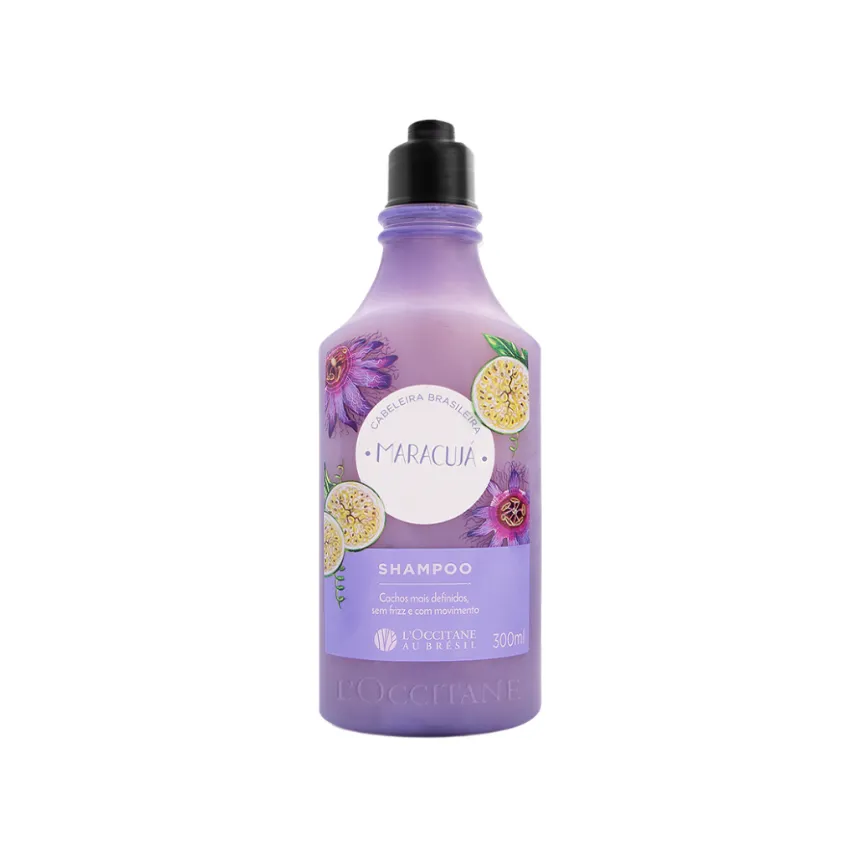 Shampoo cabeleira cacheada maracujá 300ml loccitane