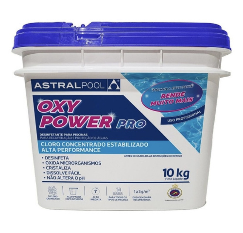 Cloro oxypower pro astrapool 10kg