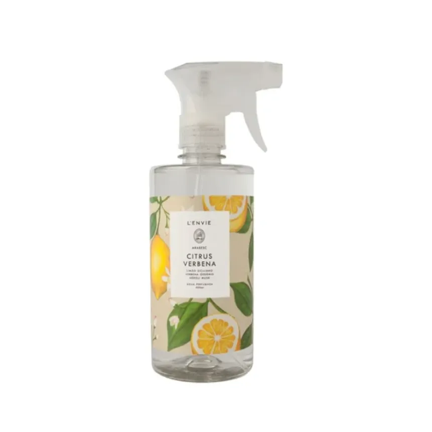 Água Perfumada Citrus Verbena 500ml Lenvie