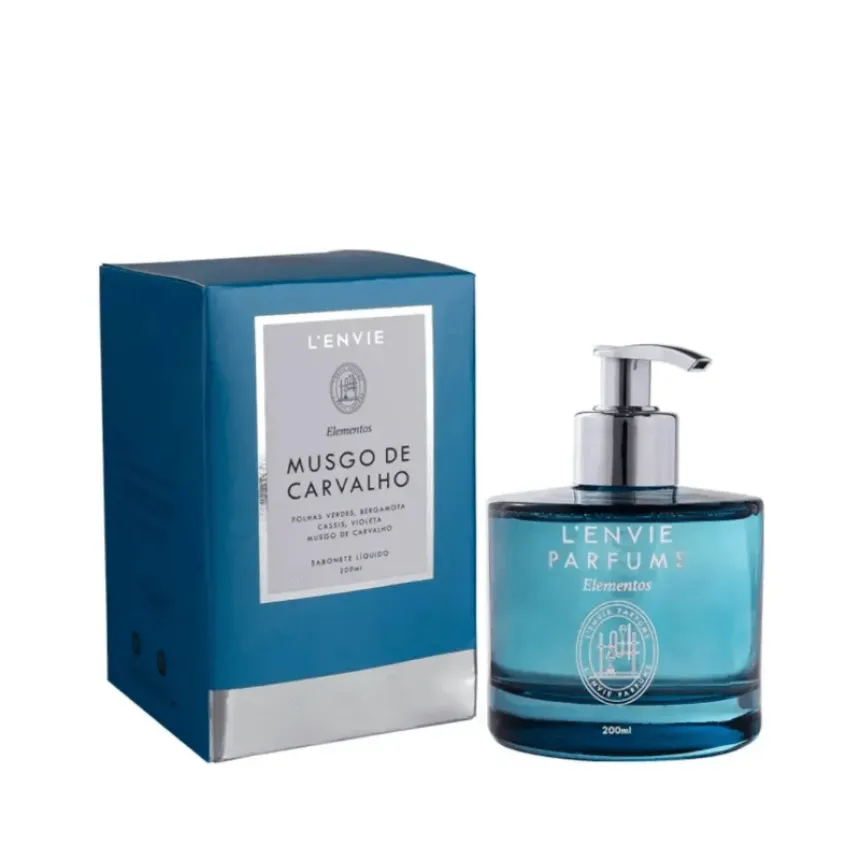 Sabonete Líquido Musgo De Carvalho 200ml - Lenvie