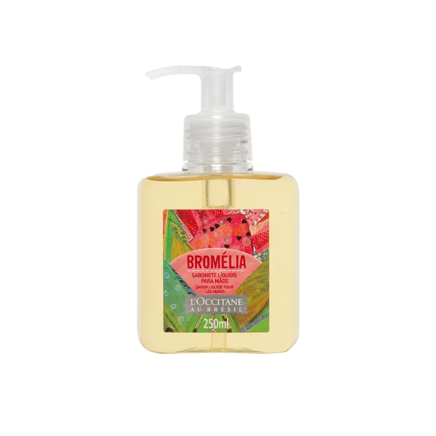 Sabonete líquido para mãos bromélia 250ml loccitane