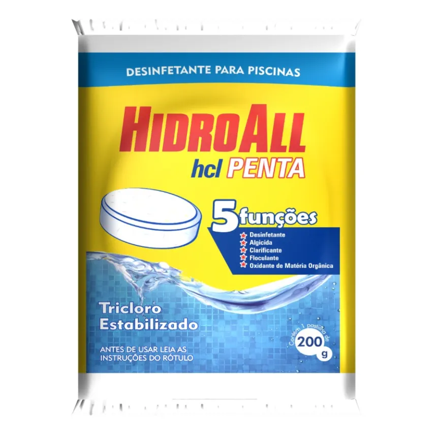 Tablete penta 200 gramas hidroall