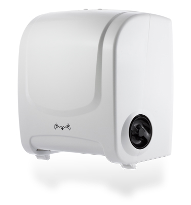 Dispenser bobina toalha auto corte compacto plestin