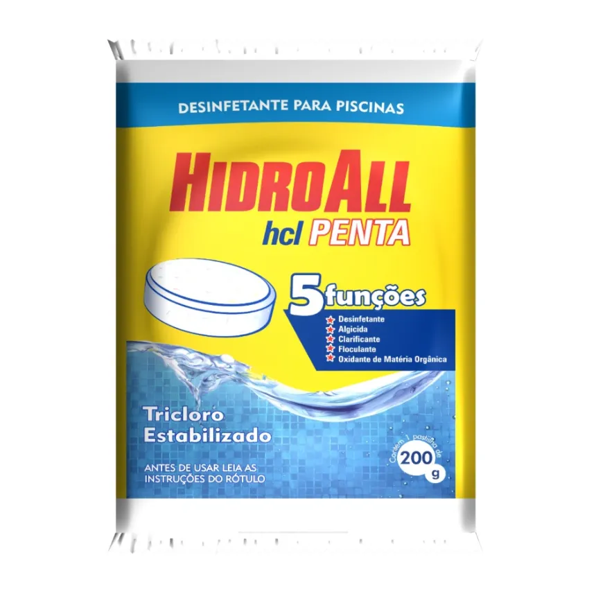 Tablete penta 200 gramas caixa com 60un