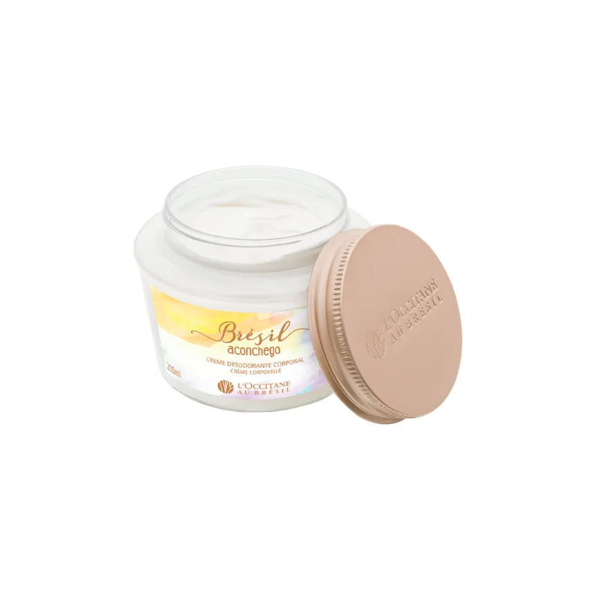 Creme desodorante corporal brésil aconchego 200ml loccitane