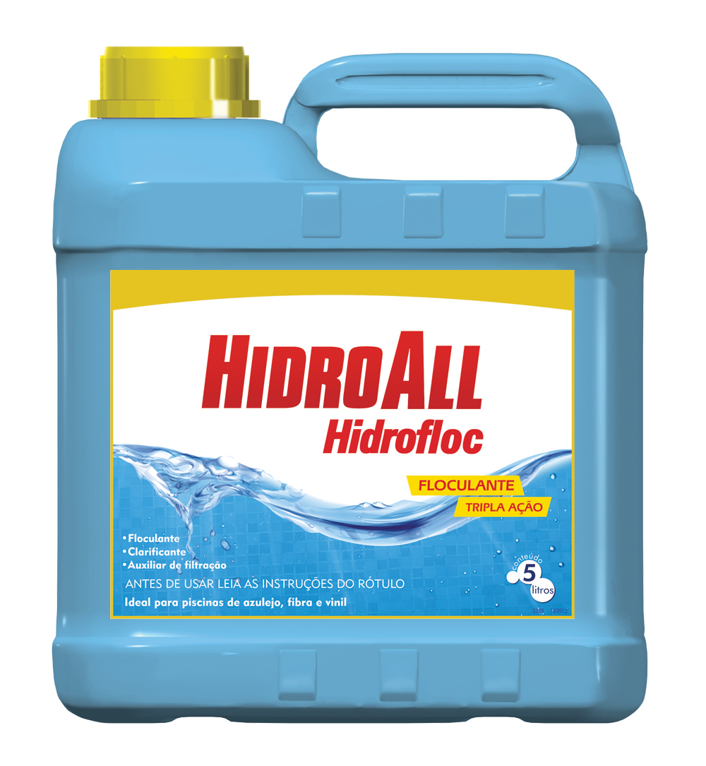 Hidrofloc floculante 5 litros hidroall