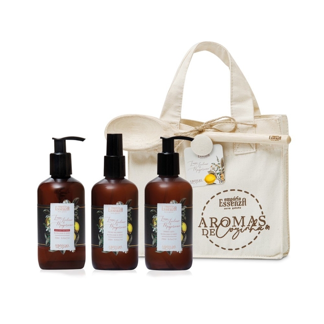 Kit Linha Aromas De Cozinha Empório Essenza