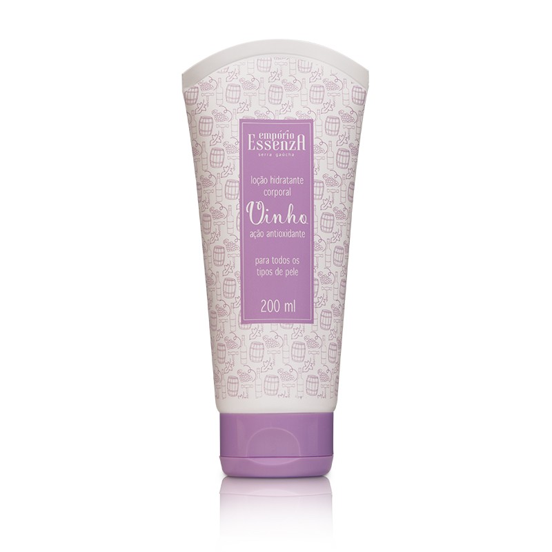 Loção Hidratante Corporal Vinho 200ml Empório Essenza
