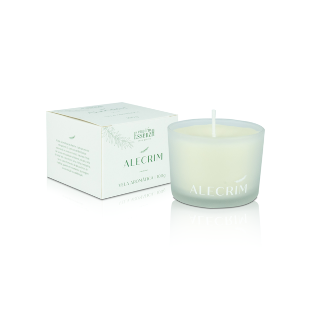 Vela Perfumada Alecrim 100g Emporio Essenza